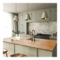 Rubberwood Countertop – 96" x 25.5" x 1.5" – Natural Wood
