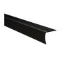 Nez de marche, aluminium, tombant 1 1/8" x 36", noir mat