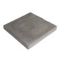 Dalle de patio Ardoise, béton, 24" x 24", gris