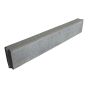 Bordure universelle, béton, 3" x 36" x 6", gris mat