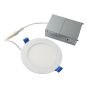 LED Recessed Lights - 4" - 4000K - Warm White - White - 8/Pkg