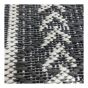 Tapis extérieur Otto, tissé plat, 78,7" x 94,5", gris foncé