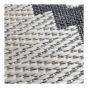 Till Outdoor Rug - Flatweave - 78.7" x 94.5" - Off-White/Gray
