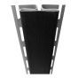 Moulure en H en vinyle Atika, 12' x 2,8", noir