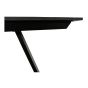 Hollo Outdoor Dining Table - 86.6" x 39.4" - Black