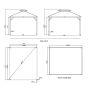 Gazebo Banff, 10' x 12', structure en aluminium, toit double