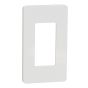 Plaque murale sans vis, simple, blanc