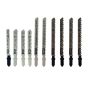 Ensemble de lames pour scie sauteuse, 12 mcx