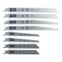 Reciprocating Saw Blades Set - Wood/Metal - 8-Piece