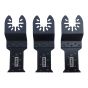 Lames bi-métal pour outil oscillant, 1 1/8", 3/pqt