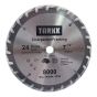 Lame de scie circulaire au carbure, 7 1/4", 24 dents