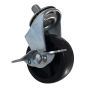Swivel Caster - Rubber - 2" - 40kg Load Capacity