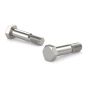 Boulons à tête hexagonale, 1/4" x 3/4", acier inoxydable, 50/pqt