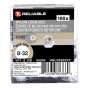 Hex Lock Nuts - 8-32 - Nylon Insert - 100/Pkg