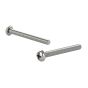 Vis mécaniques en acier inoxydable, 6-32 x 1 1/2", 4/pqt