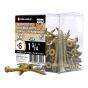 Treated Wood Screws - #6 x 1 3/4" - Type 17 - Tan - 100/Pkg