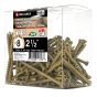 Trim Head Wood Screws - #8 x 2 1/2" - Tan - 100/Pkg