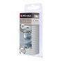Hex Serrated Flange Nut - 1/2" - Zinc Finish - 6 Pack