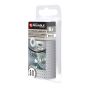 Hex Serrated Flange Nuts - 3/8" - Zinc Finish - 6 Pack
