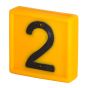 Number Block #5 - Yellow - 10/Pkg