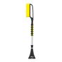 Balai à neige télescopique, 33 1/2" à 46", avec grattoir