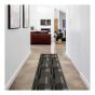 Bricks Decorative Rug - 24" x 600" - Charcoal