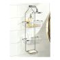 Shower Caddy - Stainless Steel - 10" x 4.6" x 21.65" - Chrome
