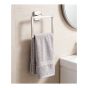 Ensemble d'accessoires de salle de bain muraux, chromé, 5 pcs