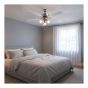 Ceiling Fan - 42" - 5 Reversible Blades - White/Grey