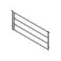 Galvanized LV4 Panel - Adjustable 3-4 m - 1 Spacer - 60 mm Tube