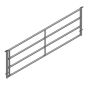 Galvanized LV4 Panel - Adjustable 4-5 m - 2 Spacers - 60 mm Tube