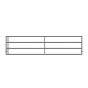 Galvanized LV4 Panel - Adjustable 5-6 m - 2 Spacers - 60 mm Tube