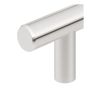 T-Bar Cabinet Pulls - 3" Spacing - Stainless Steel - 8/Pkg