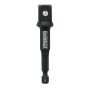 Impact Socket Adapter - 1/4" Hex to 1/2" Sq