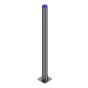 Steel Bare Post with Base Plate - 102mm x 1.63m