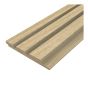 MDF Wall Panels - 5" × 95" - Oak Finish - 8/Pkg