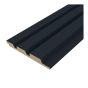 MDF Wall Panels - 5" x 95" - Matte Black Finish - 8/Pkg