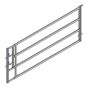 Barrière complète LV4 galvanisée, 1 entretoise, ajustable 3 à 4 m