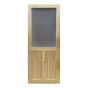 Porte moustiquaire Prestige, 33" x 81", pin naturel