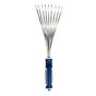 Hand Garden Rake - Stainless Steel - Ergonomic Handle