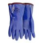 Gants en PVC anti-gel, doublure flanelle et acrylique, grand