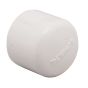 Adhesive Female Cap - 1 1/4" - White