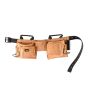 Leather construction work apron