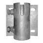 Serre pieu/Attache chaine, 5" x 5" x 3/16"