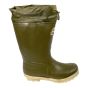 Bottes de pluie 14" isolées en caoutchouc, Prairie, vert, grandeur 9