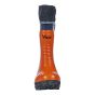 Safety Boots - Rubber - Orange/Black - Size 10