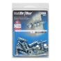 WallDriller Zinc #6 (+ Screws) Anchors (12)