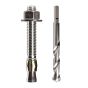 Parawedge Concrete Anchors - Zinc - 420 lb - 2/Pkg - 3/8" x 3"