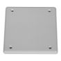 Double cover blank plate