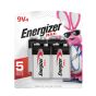Piles Max Energizer, 9 V, 4/pqt